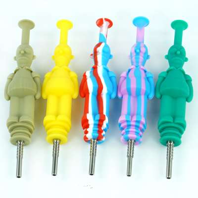 lovely Simpson hot selling nectar honey straw collector with 14 mm titanium nail